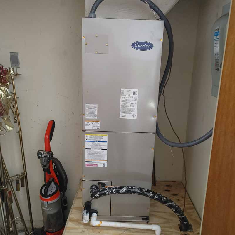 Carrier water heater